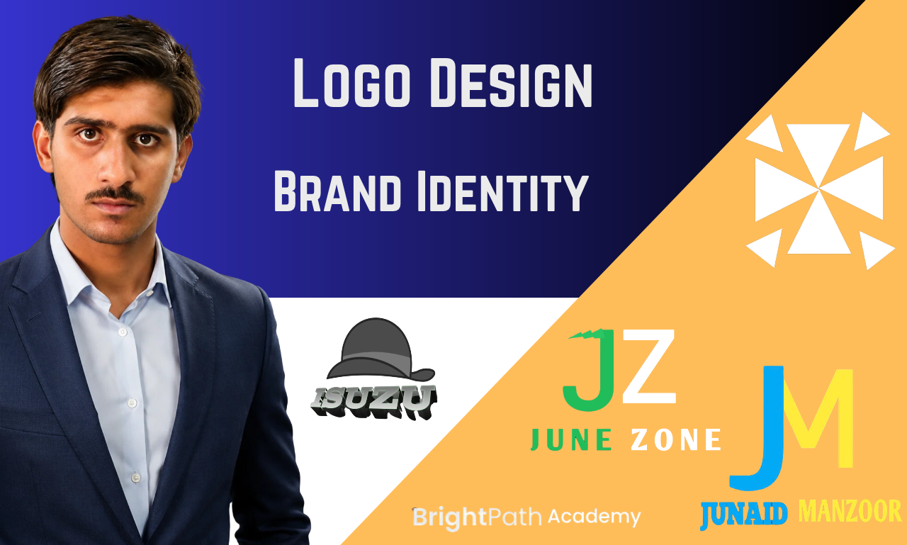 I will design a modern minimalist logo for your brand